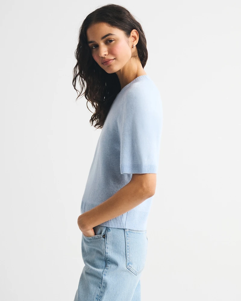 Cashmere Crew Tee