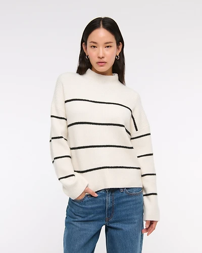 Easy Funnel Neck Sweater