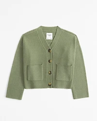 Waffle Cardigan