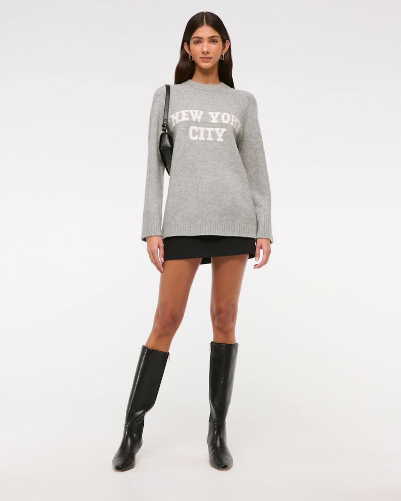 Relaxed Lounge Crew Sweater