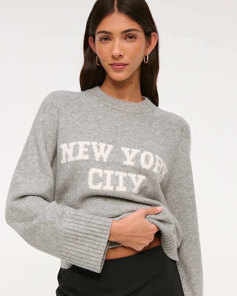 Relaxed Lounge Crew Sweater