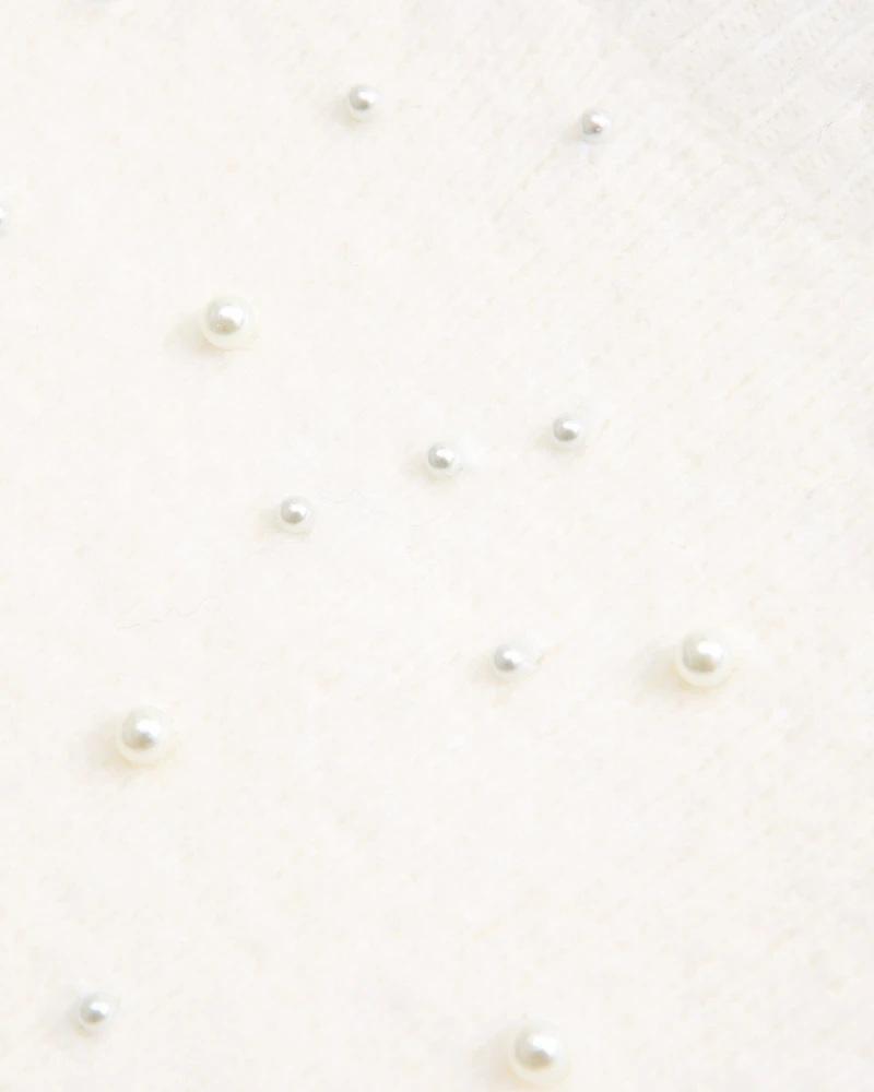 Lurex Mockneck Sweater Tee