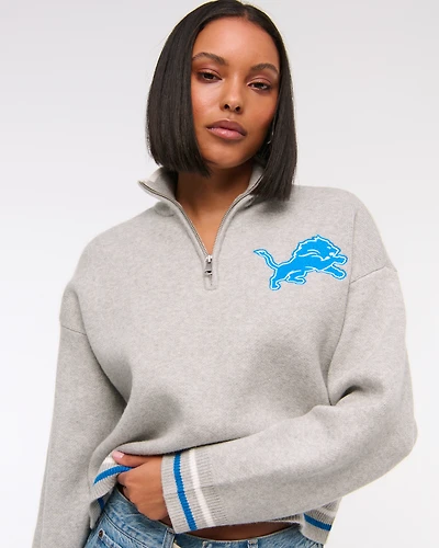 Detroit Lions LuxeLoft Half-Zip