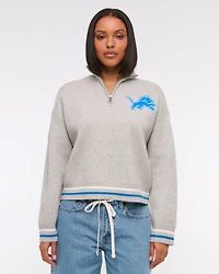 Detroit Lions LuxeLoft Half-Zip