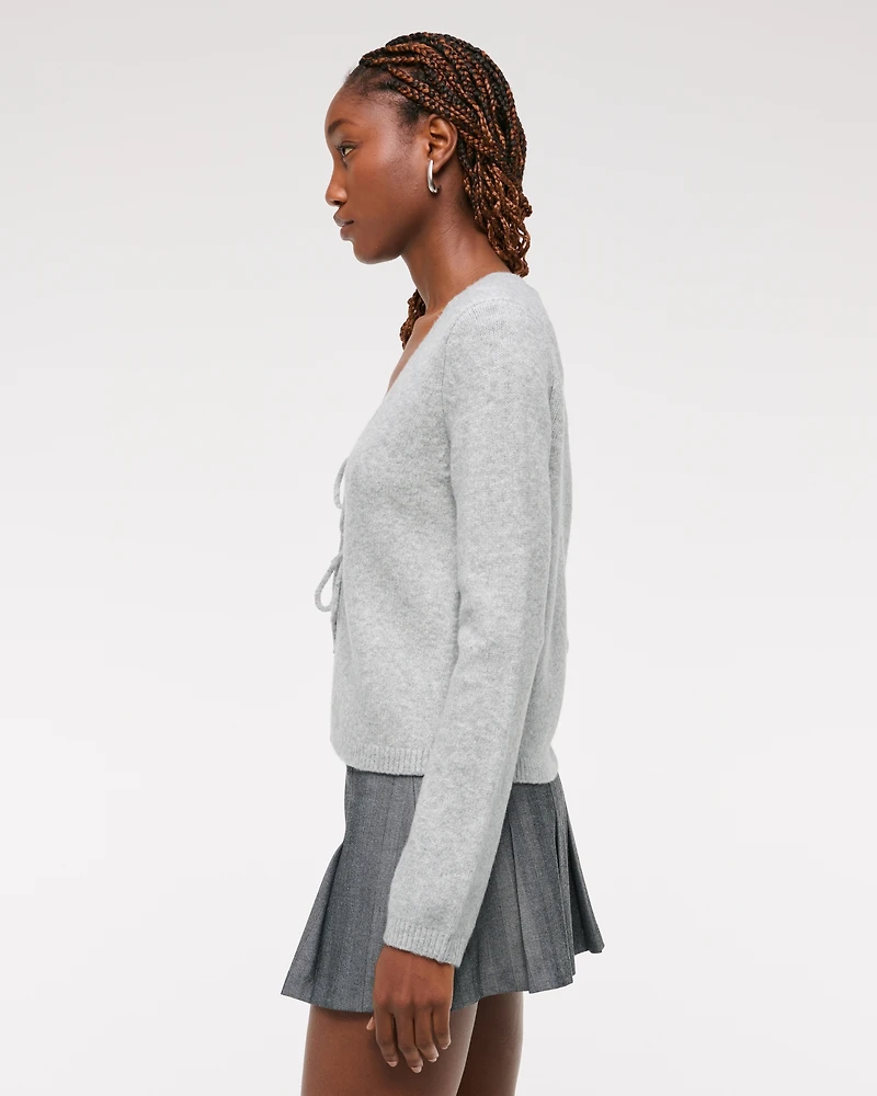 Tie-Front Cardigan