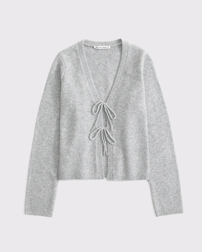 Tie-Front Cardigan