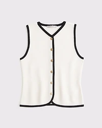 The A&F Mara High-V LuxeLoft Sweater Vest