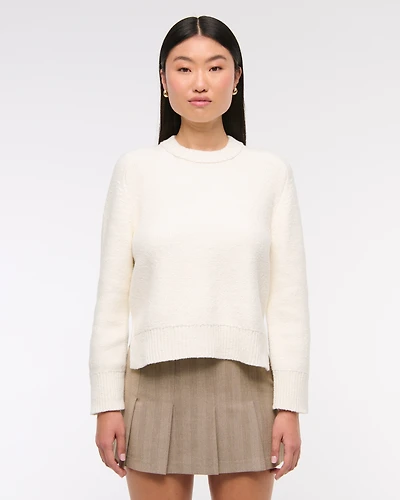 The A&F Madeline Textural Crew Sweater