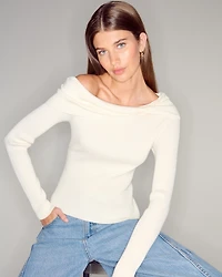 Asymmetrical Twist Sweater