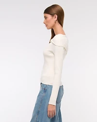 Asymmetrical Twist Sweater