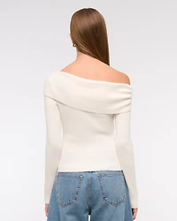 Asymmetrical Twist Sweater