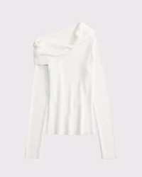 Asymmetrical Twist Sweater