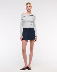 Asymmetrical Twist Sweater