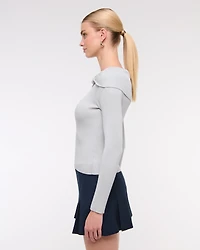 Asymmetrical Twist Sweater