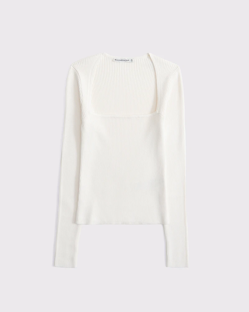 The A&F Ava Long-Sleeve Sweater Top