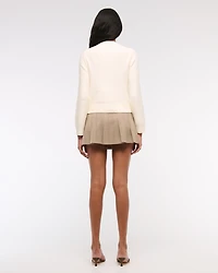 Textural Crew Cardigan