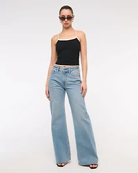 Crochet-Style Tie-Back Tank