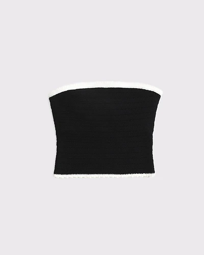 Crochet-Style Tube Top