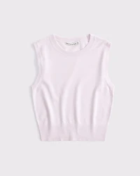 LuxeLoft Shrunken Sweater Shell Top