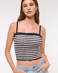 Crochet-Style Tube Top
