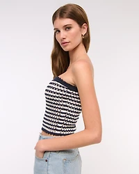 Crochet-Style Tube Top