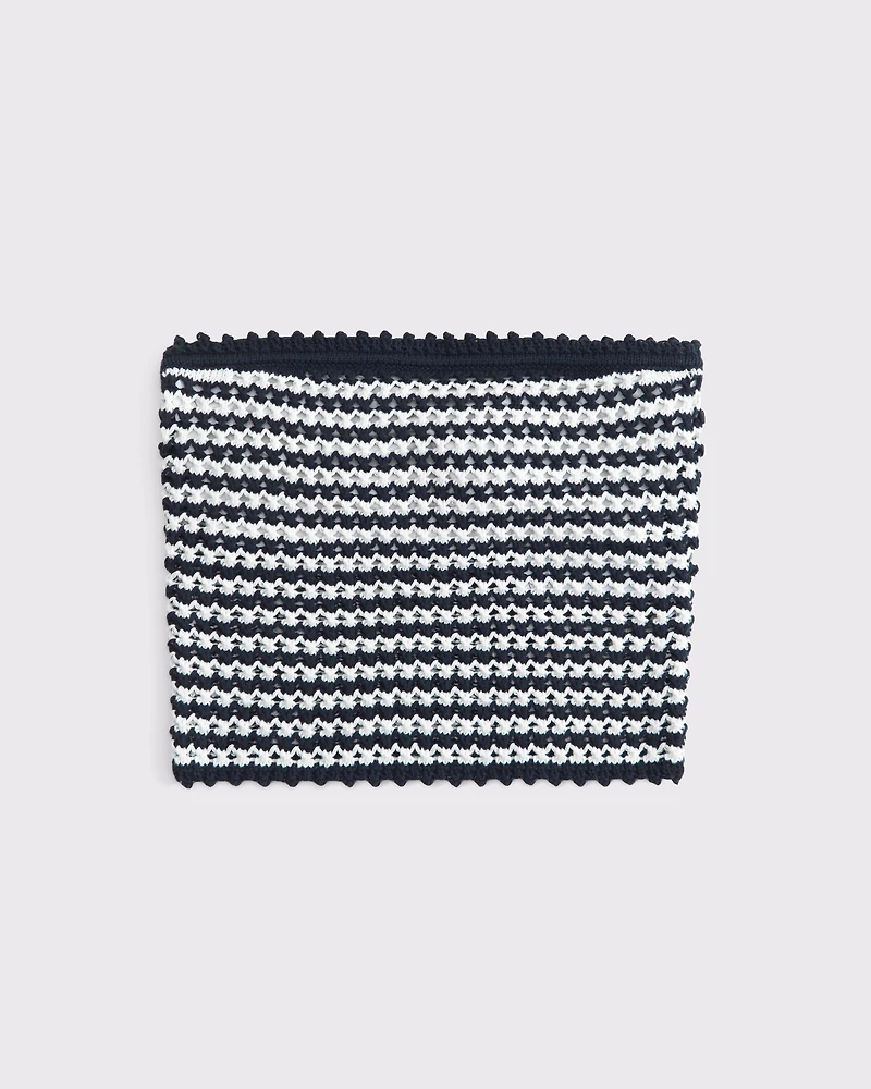 Crochet-Style Tube Top