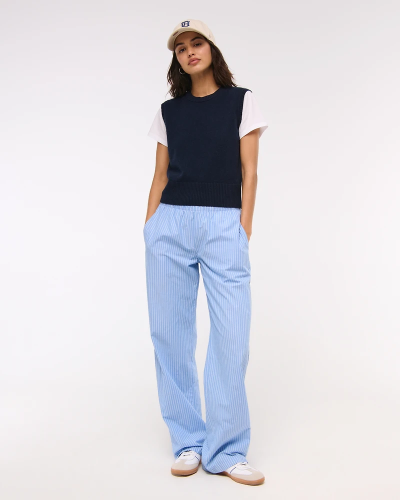 Cashmere Sweater Shell Top