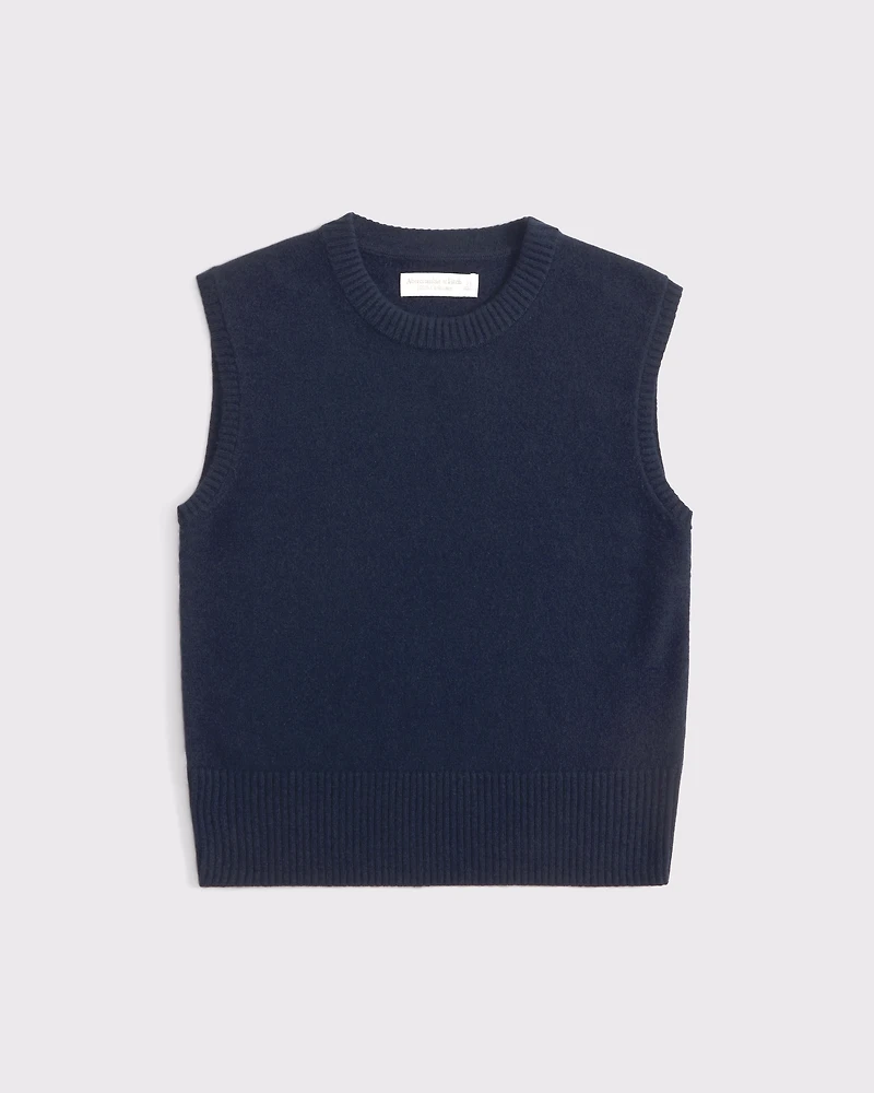 Cashmere Sweater Shell Top