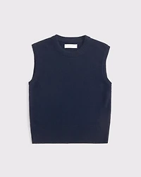 Cashmere Sweater Shell Top