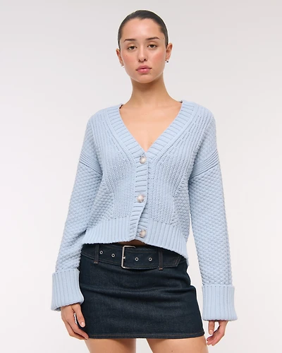 The A&F Cameron Seed Stitch Cardigan