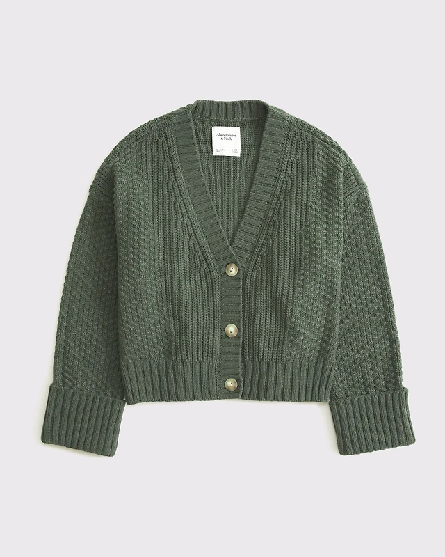 Abercrombie Fitch The A&F Cameron Seed Stitch Cardigan Arden Fair