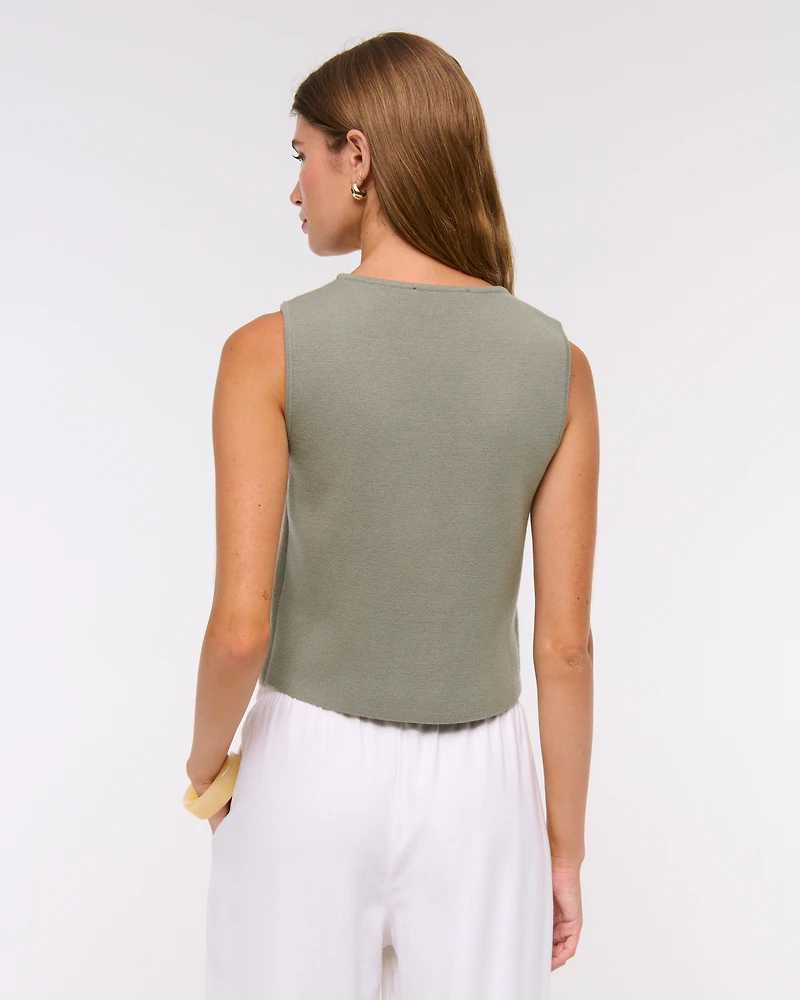 LuxeLoft V-Neck Vest