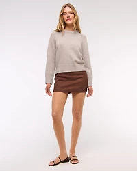 Suéter con perro y cuello redondo A&F Madeline