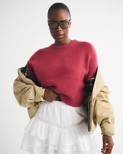 The A&F Madeline Crew Sweater Tee