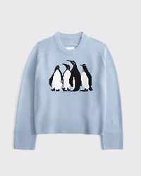 The A&F Madeline Penguin Crew Sweater