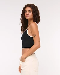 Crochet-Style Bra Top