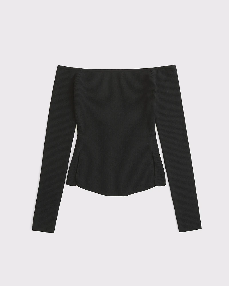 Off-The-Shoulder Sweater