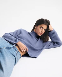 Easy Mockneck Sweater