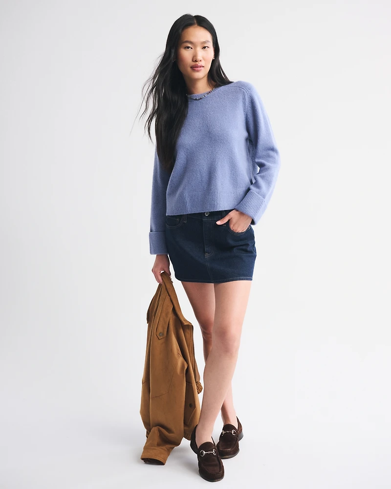 The A&F Madeline Dog Crew Sweater