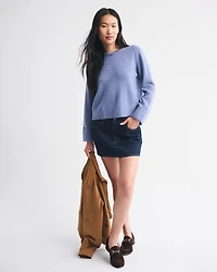 The A&F Madeline Dog Crew Sweater