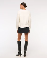 The A&F Madeline Dice Crew Sweater