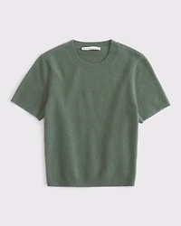 Wool-Blend Skimming Sweater Tee