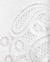 Paisley Stitch Crew Sweater