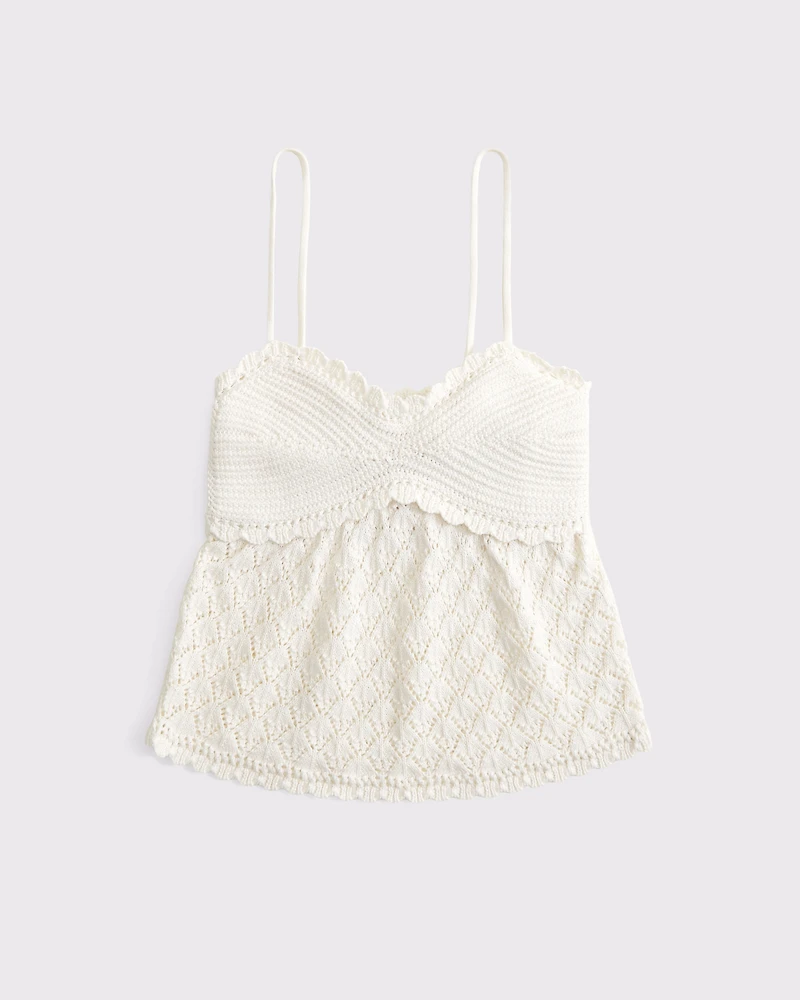 Crochet-Style Cami