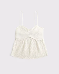 Crochet-Style Cami
