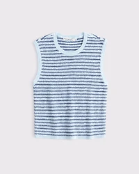 Crochet-Style Shell Top