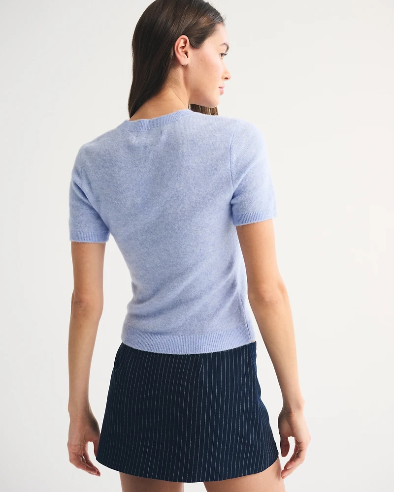 Merino Wool-Blend Sweater Tee