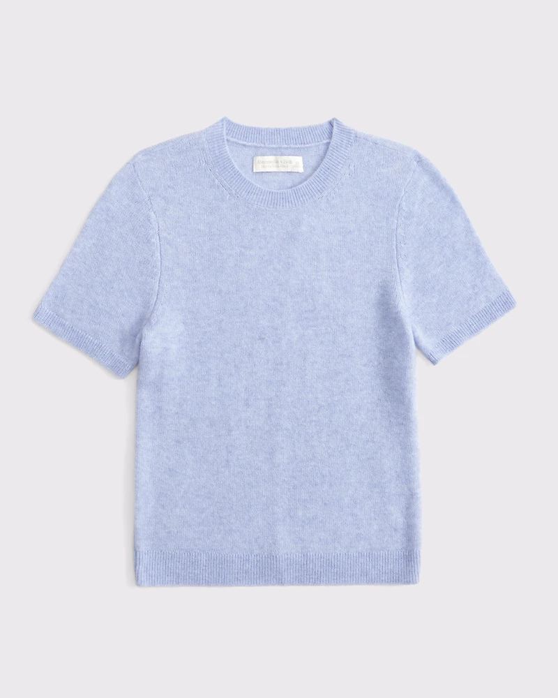 Merino Wool-Blend Sweater Tee