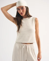 100% Cotton Rollneck Sweater Shell