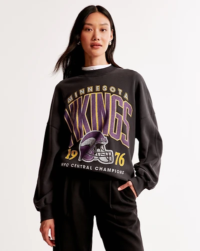 Pittsburgh Steelers Graphic Oversized Sunday Crew